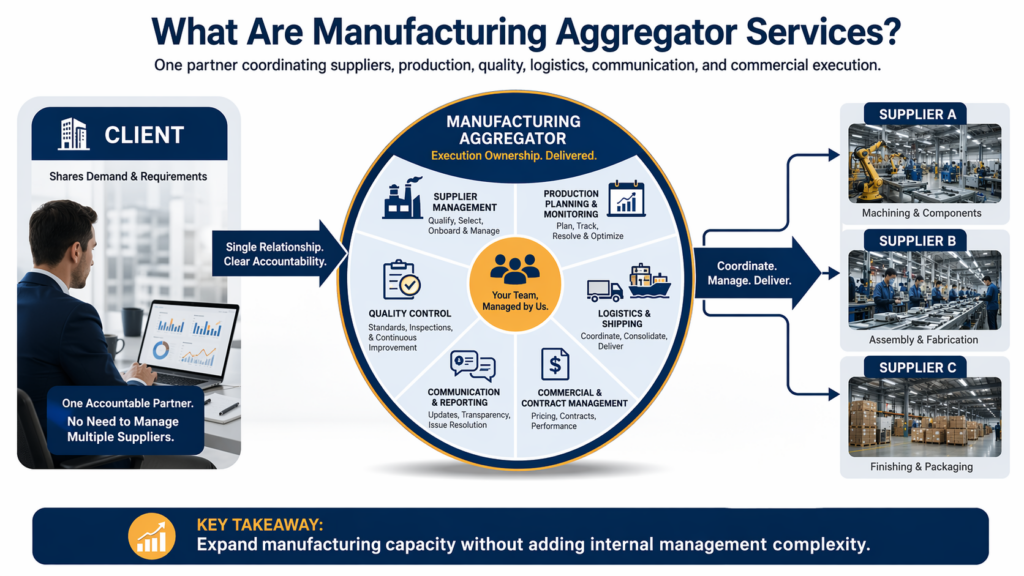 Manufacturing aggregator